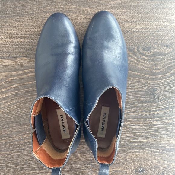 Matt + Nat Dark Blue Newman Boot - Picture 2 of 5